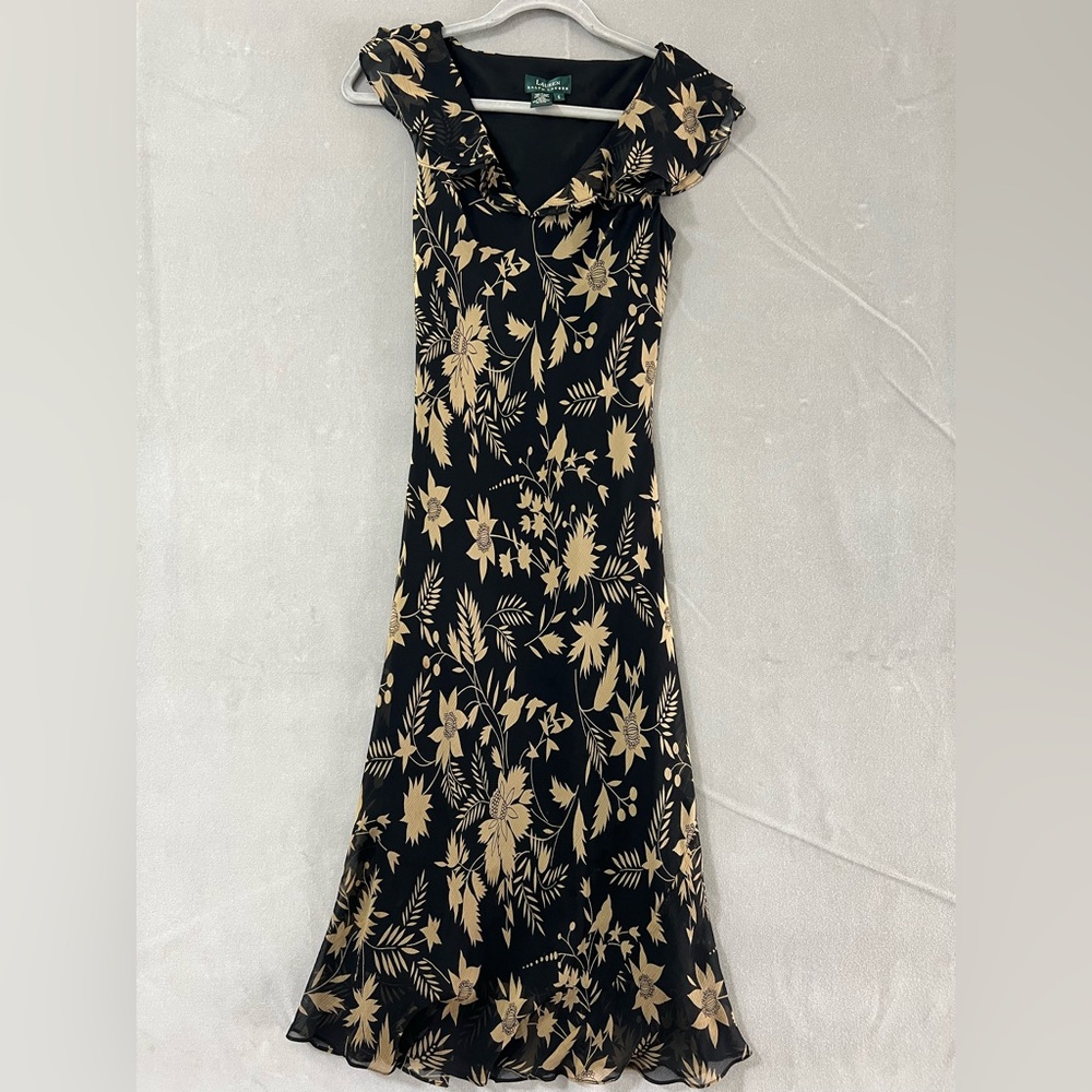 Lauren Ralph Lauren silk dress 6
